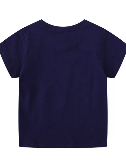Children's Dinosaur Skeleton Short Sleeve T-Shirt