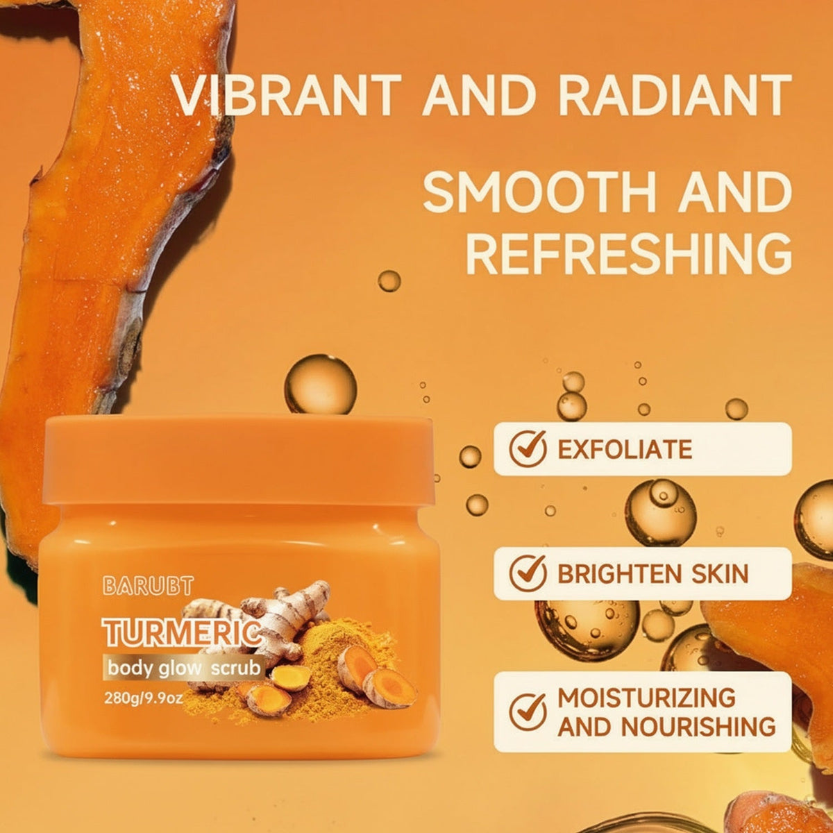 Turmeric Body Glow Scrub
