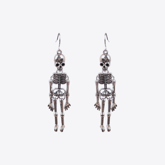 Skeleton Alloy Earrings