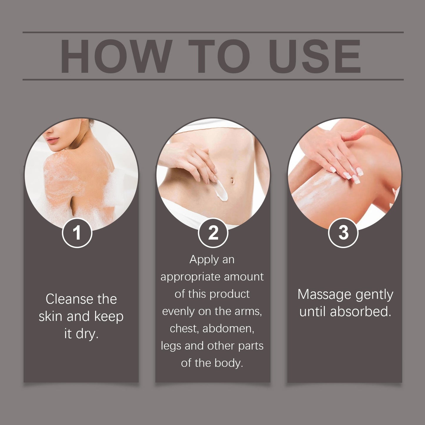 Hoygi Body Firming Beauty Cream, Gently Moisturizes, Firms And Lifts Skin Daily Apply Massage Beauty Cream
