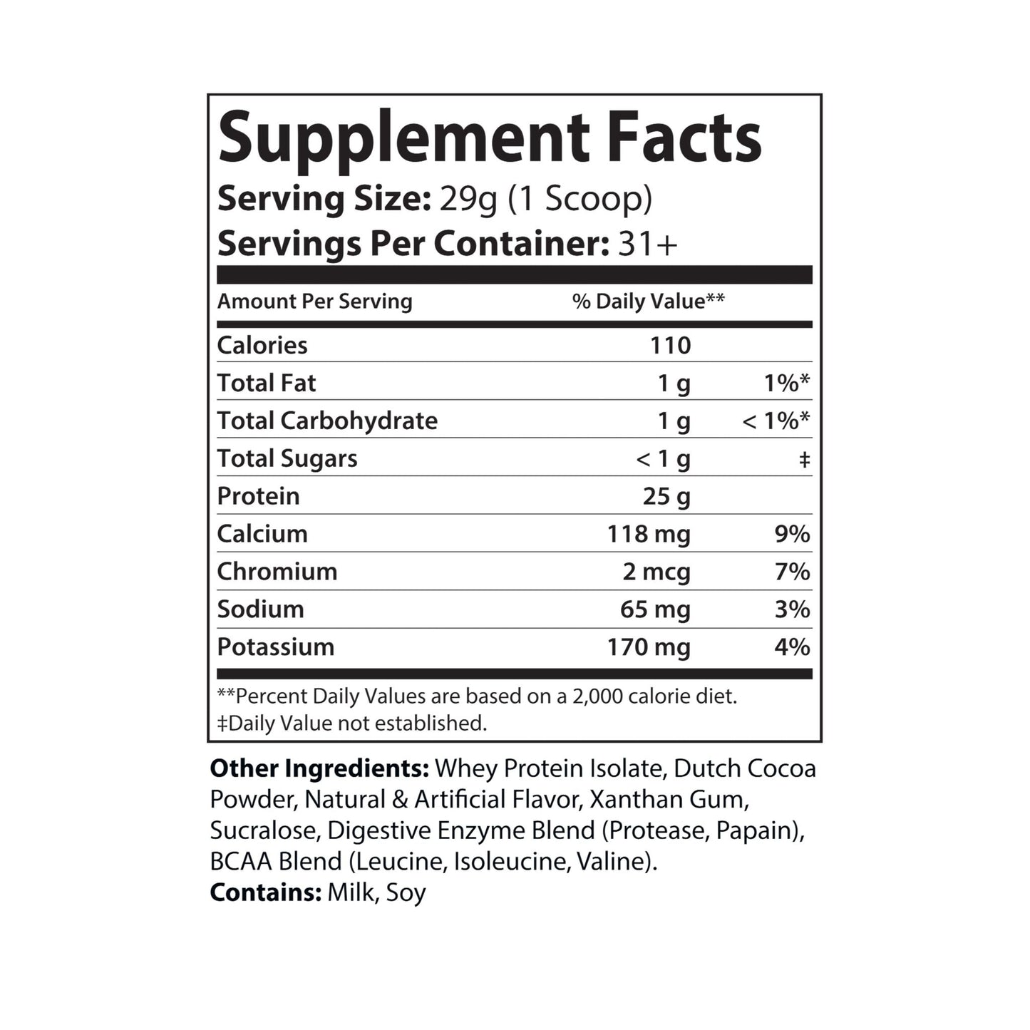 Nutrixe Whey Isolate Protein Supplement 2lb