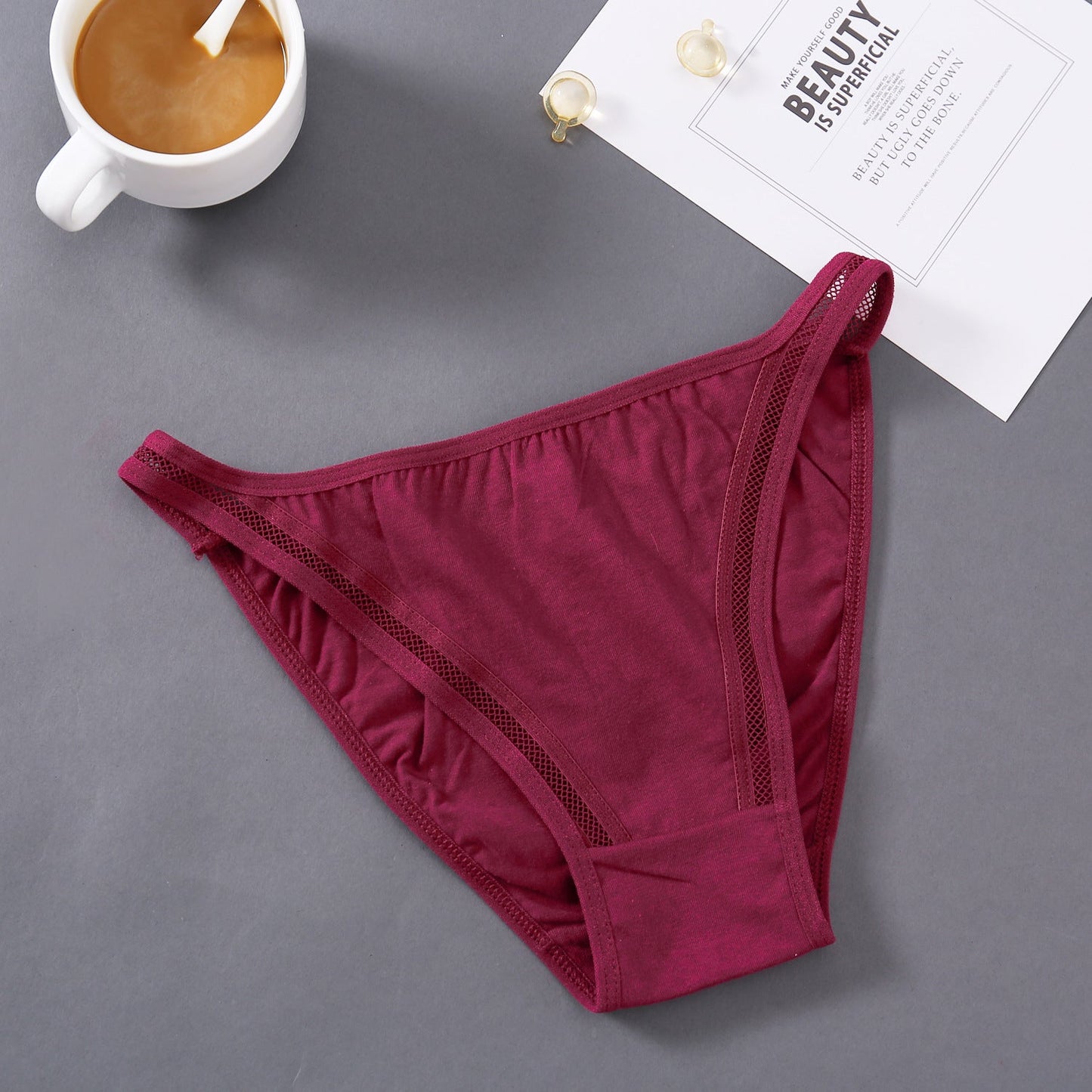 Low waist sexy panties underwear