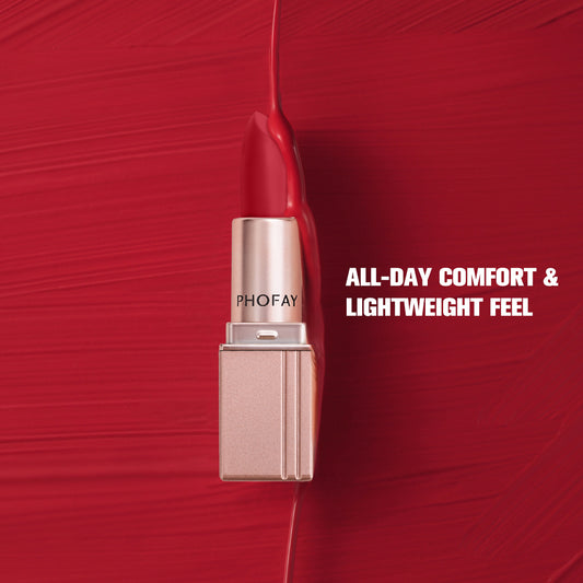 Phofay Long-Lasting Waterproof Lipstick – 3.5g