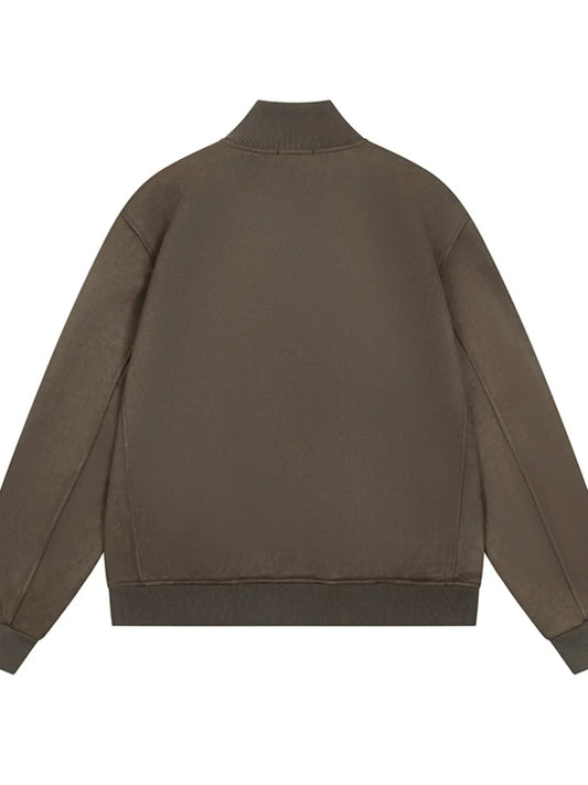 Men's Zip Up Long Sleeve Jacket