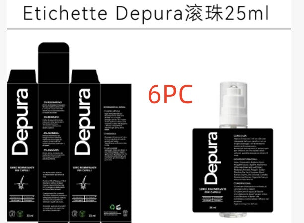Depura Roll-On Hair Regrowth Serum 25ml Anti Hair Loss Scalp Treatment