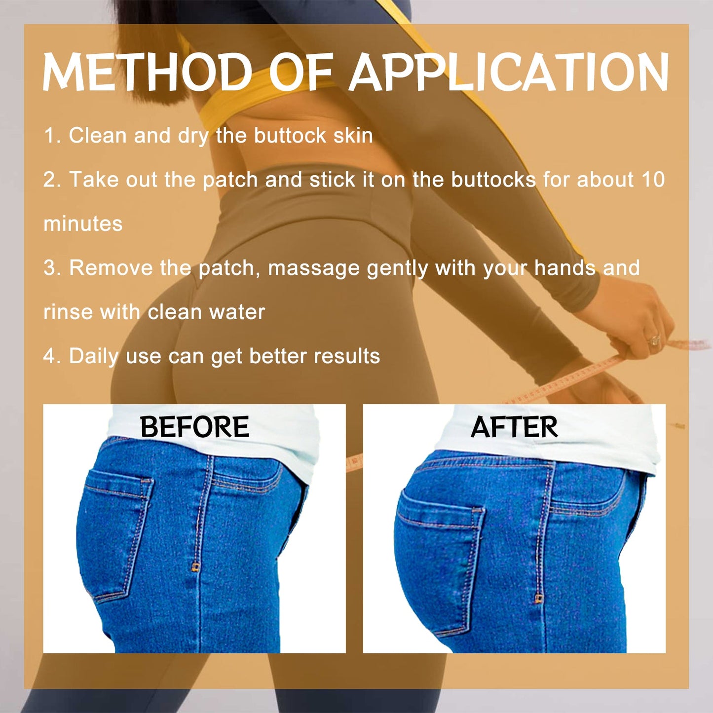 West&Month Collagen Butt, Lift And Buttocks Firming Skin, Hip Lift And Peach Butt Lift
