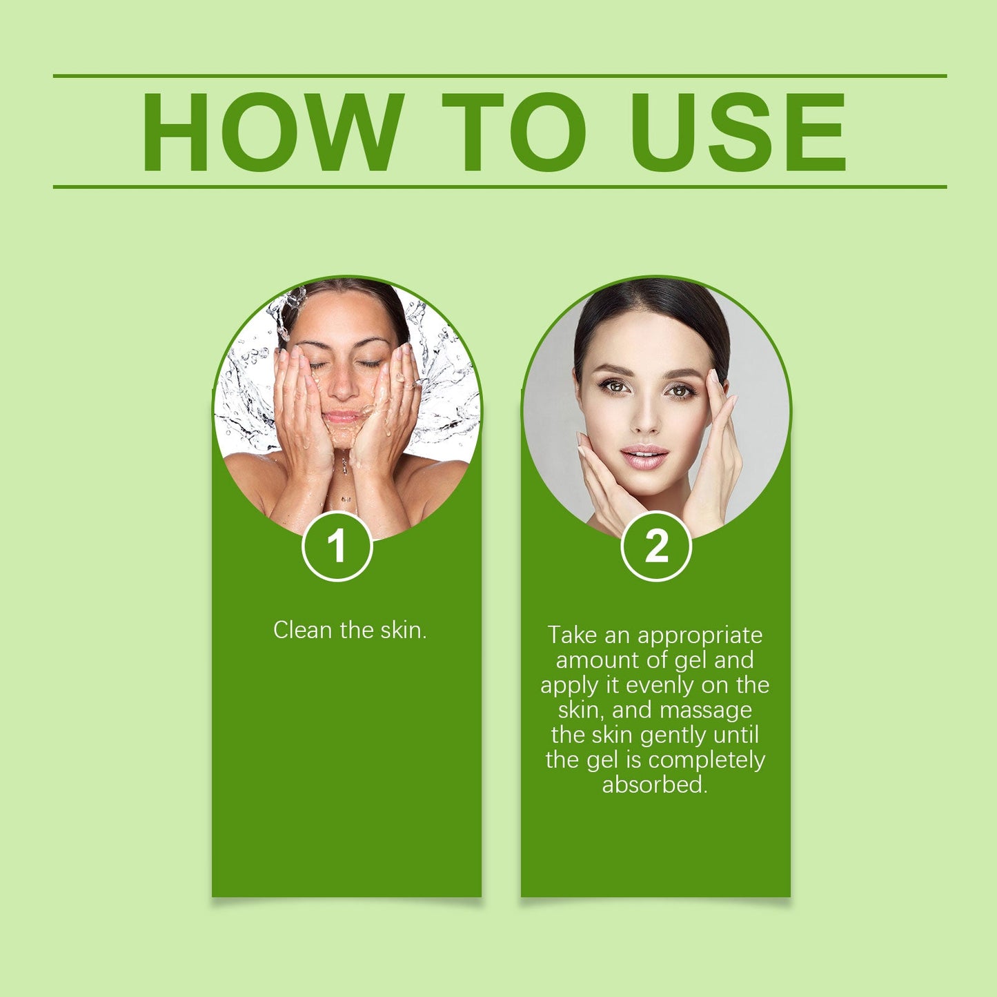 OceAura Aloe Vera Cucumber Gel, Moisturizing And Cooling Body Care Moisturizing And Refreshing Skin Aloe Vera Gel