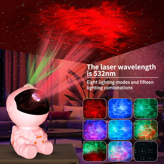 Astronaut Galaxy Projector, Star Projector Galaxy Light, Night Light for Kids, Nebula Ceiling LED Lamp, Room Decor, with Remote, Gifts for Birthdays