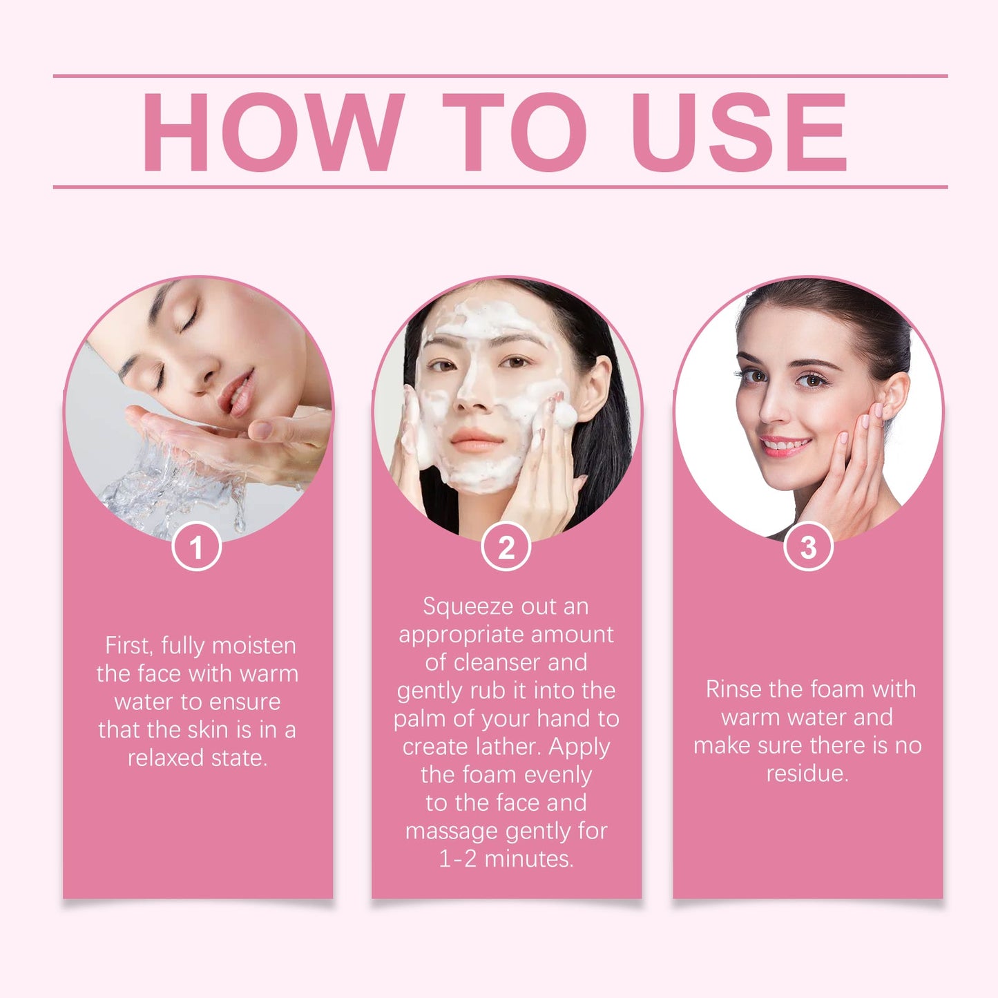 Jaysuing Cherry Blossom Hydrating Cleanser Cleanser For Facial Skin Is A Smooth, Hydrating, Oil-Control Cleanser