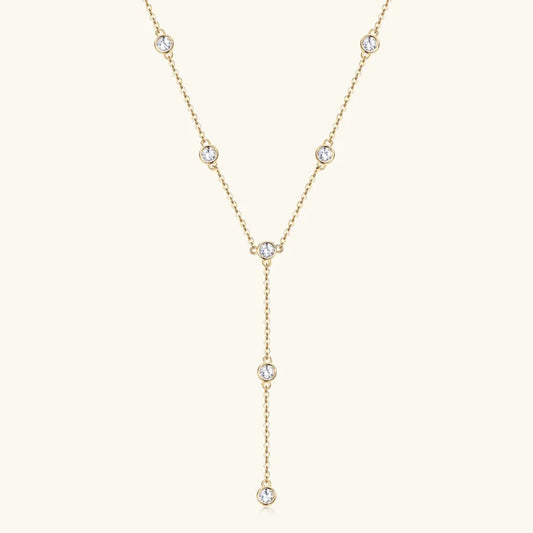 1.1 Carat Moissanite 925 Sterling Silver Necklace