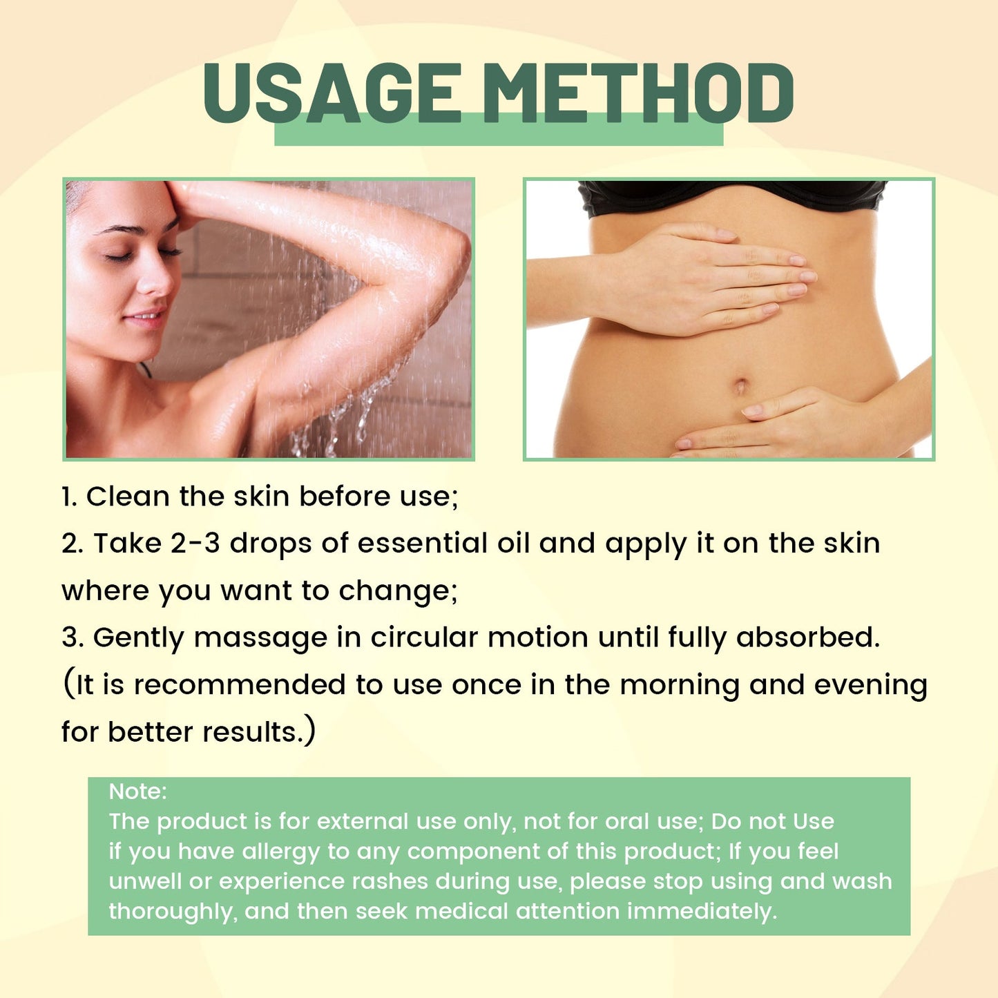 OUHOE Collagen Lift Body Oil, Slimming Body Firming Massage Beauty Body Care Oil