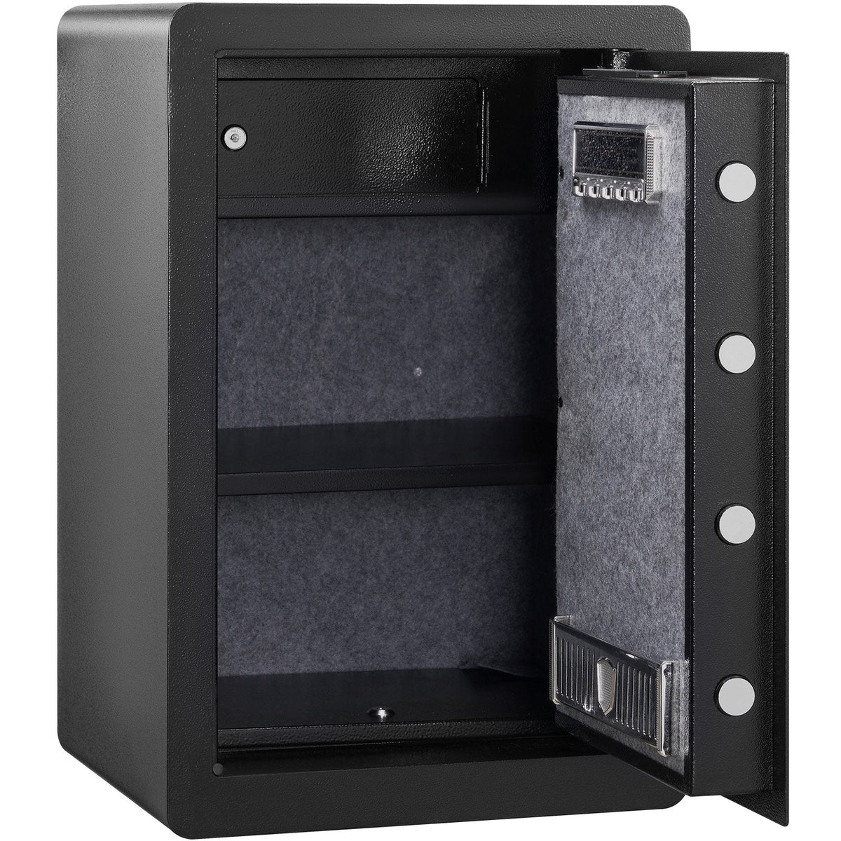 VEVOR Safe 2.2 Cubic Feet Home Safe Steel For Cash Gold 15.75x13x23.6 Inch