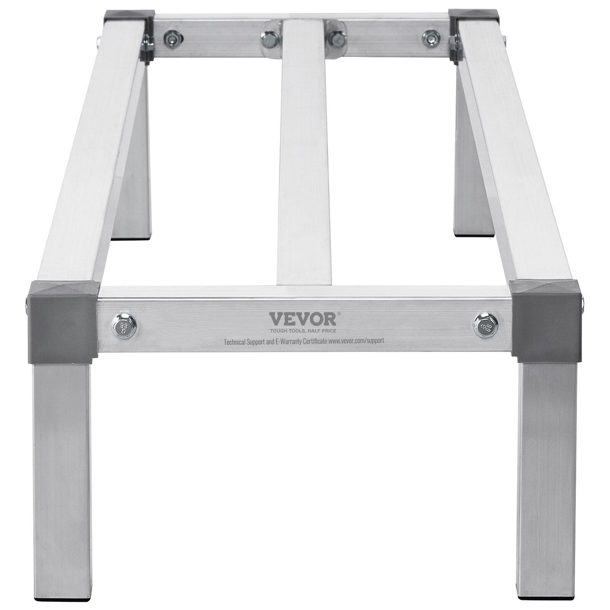 Newly Upgrade VEVOR Aluminum Dunnage Rack Stationary Dunnage Rack Storage Rack