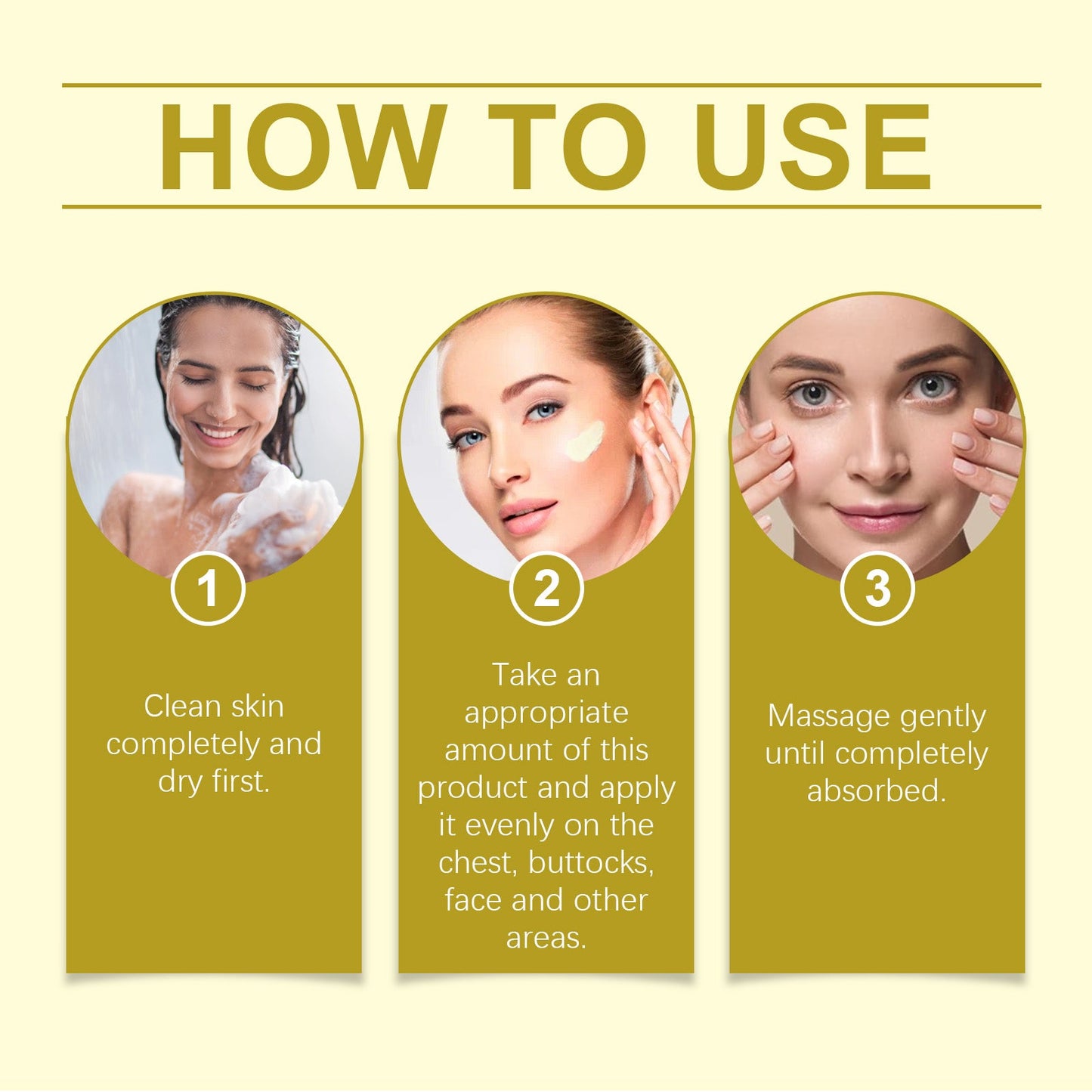 OceAura Niacinamide Firming Body Lotion, Gentle Hydrating Moisturizing Body Skin Firming Massage Lotion