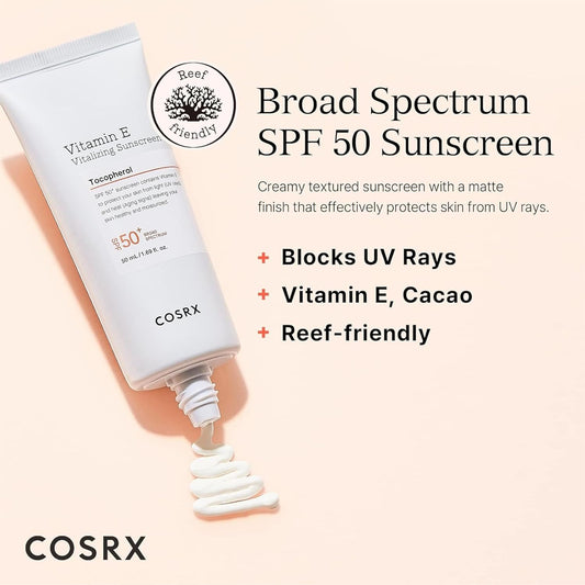 Cosrx Vitamin E Vitalizing Sunscreen SPF 50+