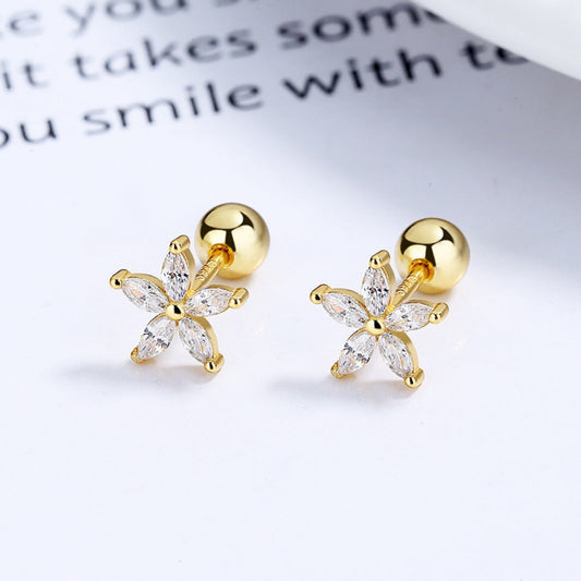 Flower Stud Earrings