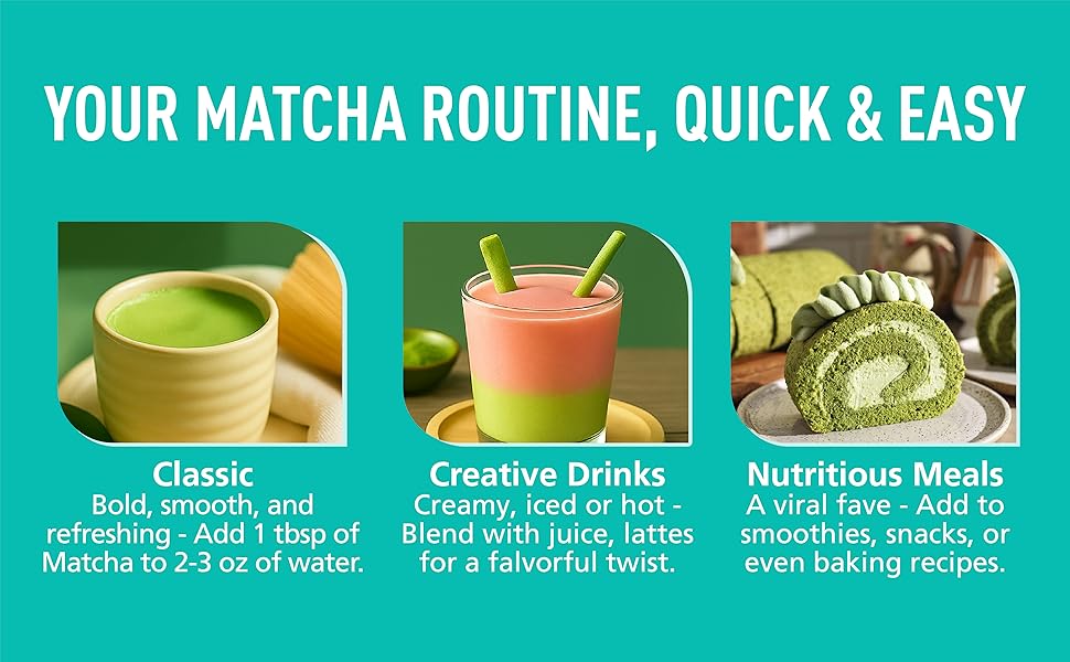 Matcha--Ceremonial Grade Matcha Green Tea Powder,Premium First Harvest Unsweetened,1 0 0 Pure Matcha ForLattes,Smoothies,and Baking 40g 1.4oz-Ships From US-Tea-Coffee Mate