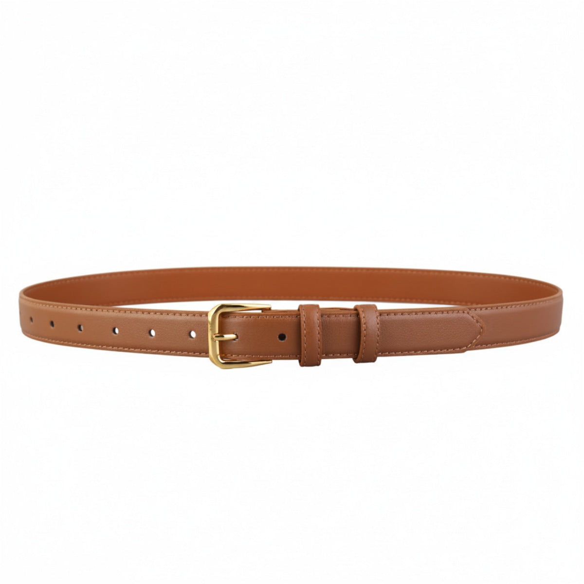 Leather Skinny Belt