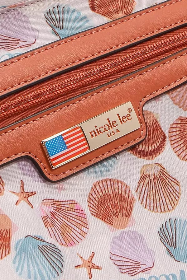 Nicole Lee USA Sun and Sand Hobo Handbag