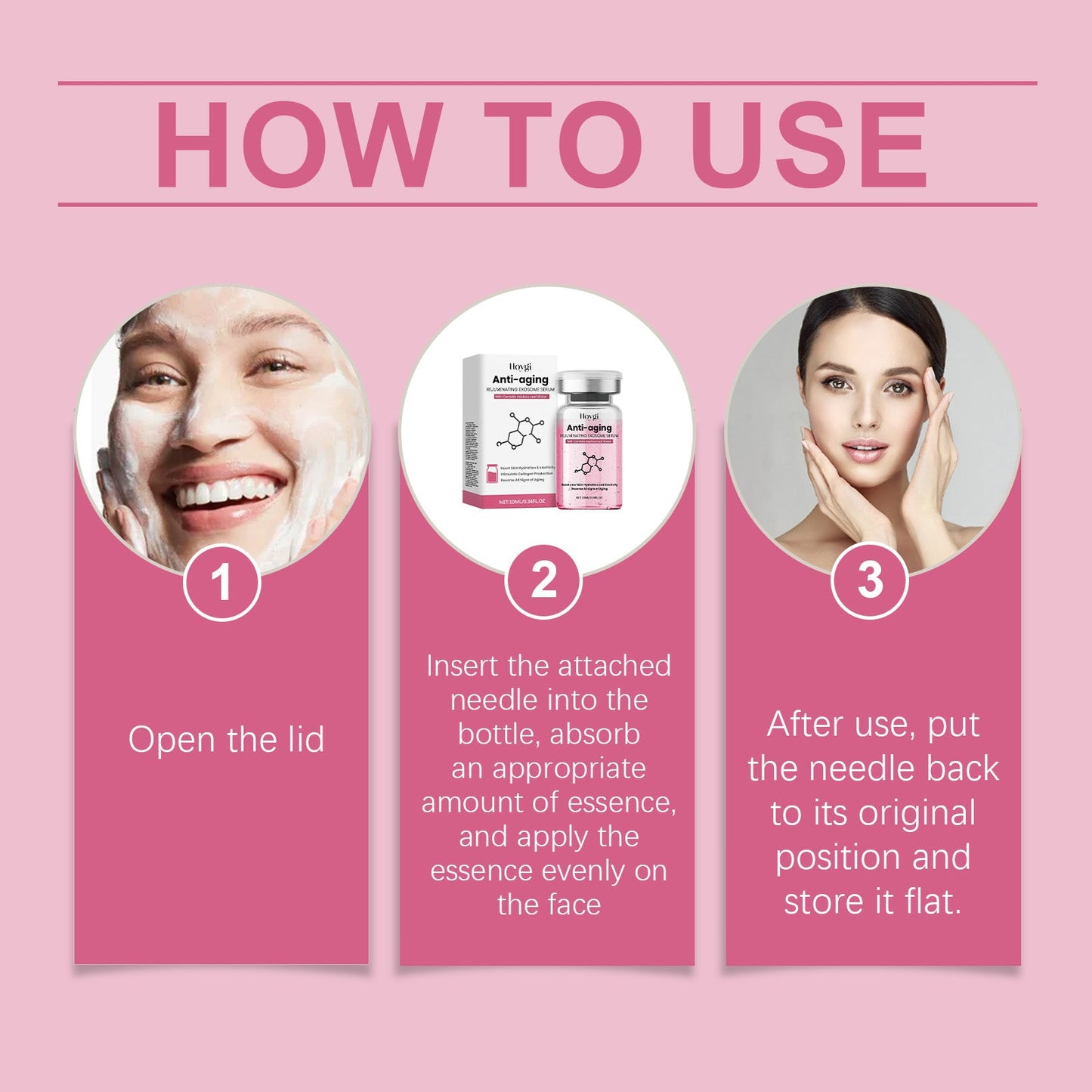 Hoygi Nicotinamide Serum, Deeply Nourishes, Moisturizes, Moisturizes, Moisturizes And Tightenes Skin