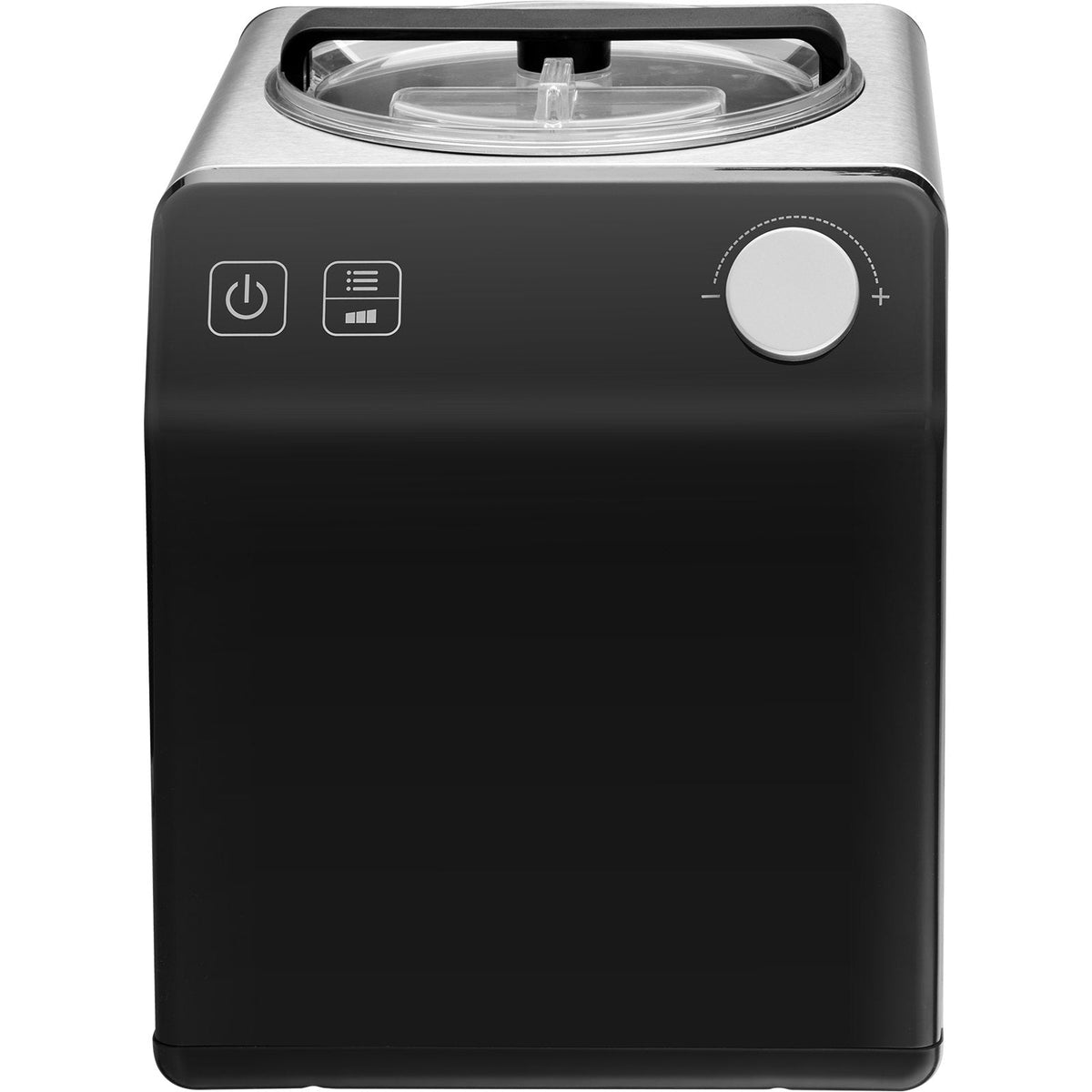 Upright Automatic Ice Cream Maker With Built-in Compressor, 2 Quart No Pre-freezing Fruit Yogurt Machine, Stainless Steel Electric Sorbet Maker, 4 Modes Gelato Maker With Digital Display Timer