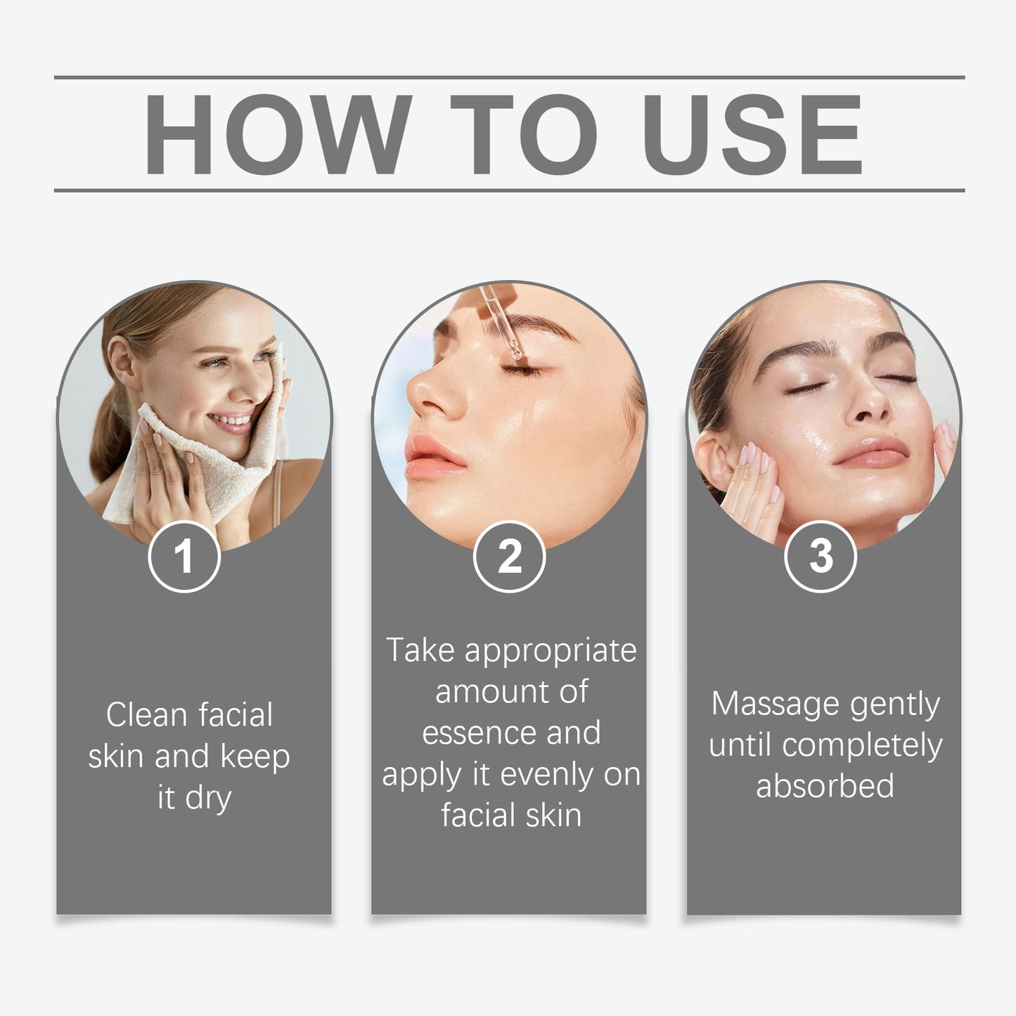 OUHOE Polypeptide Facial Essence, Moisturizing, Hydrating, Brightening And Glowing Facial Skin Essence