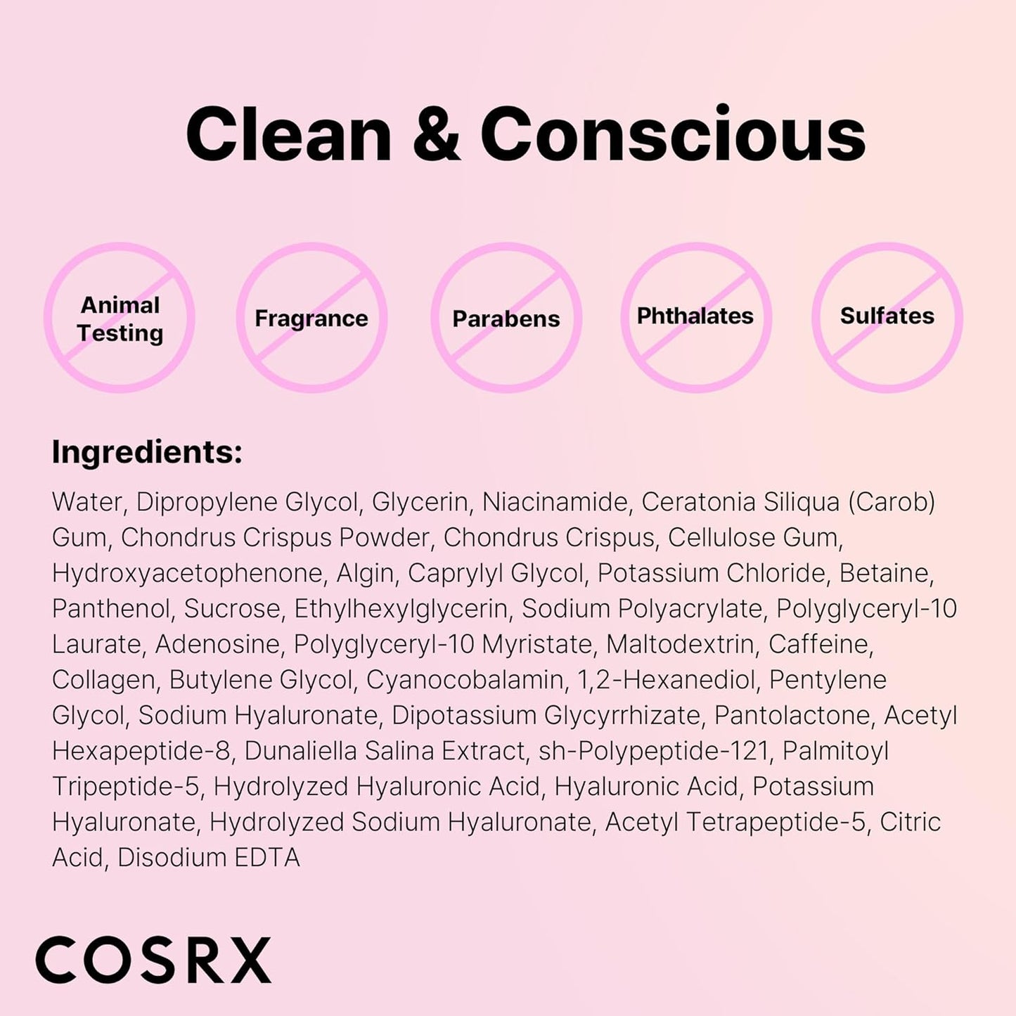 Cosrx The Peptide Collagen Lifting Glow Hydrogel Mask