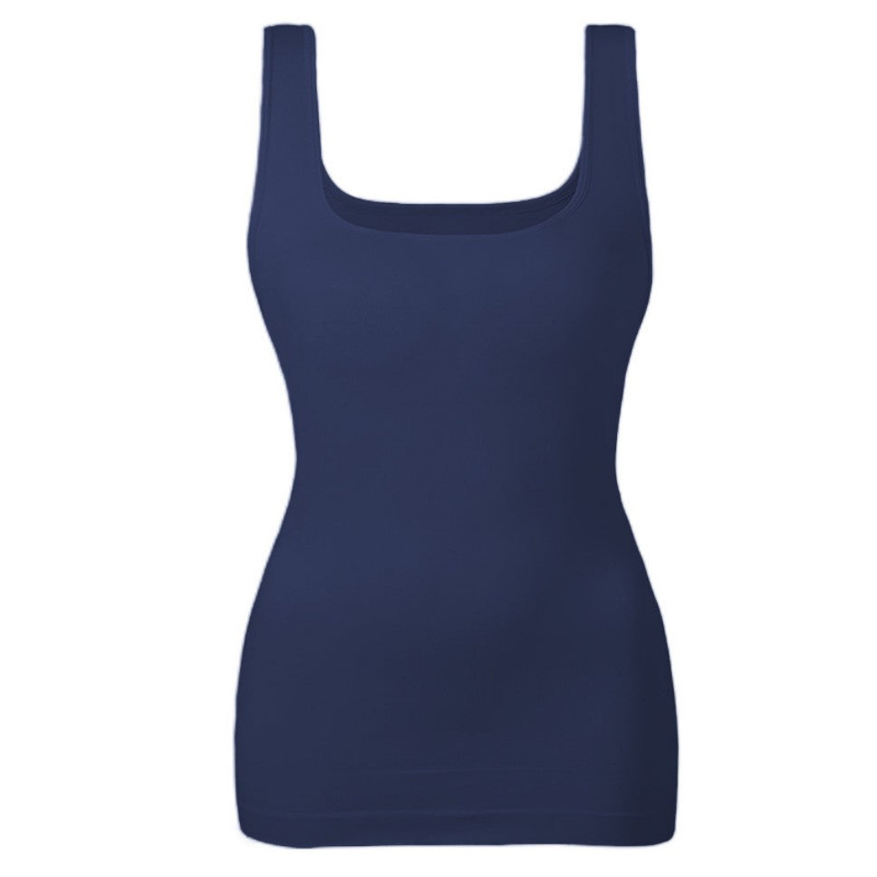Women's Tummy Control Shapewear Tank Tops Seamless Square Neck Compression Tops Slimming Body Shaper Camisole