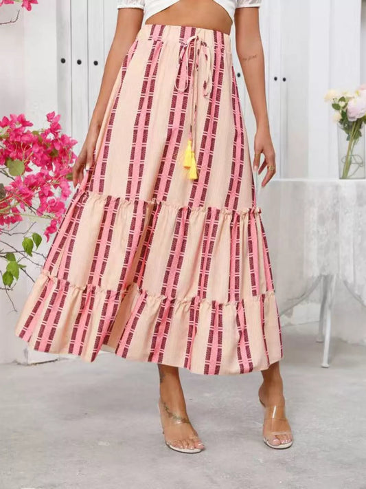 Tassel Midi Skirt
