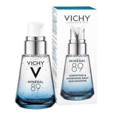Vichy Mineral 89 Fortifying Daily Face Serum Hyaluronic Acid 1.014oz - Imperfect Box