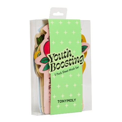 TONYMOLY Youth Boosting Sheet Mask Set - New