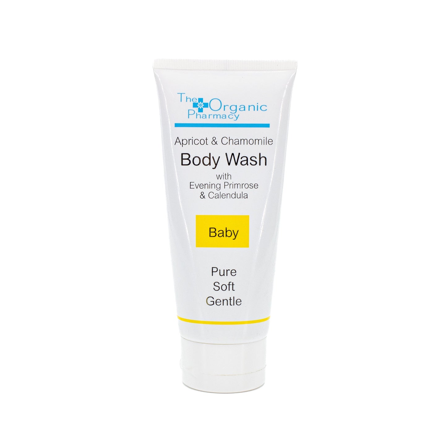 The Organic Pharmacy Apricot & Chamomile Body Wash Baby 3.4oz - Imperfect Container