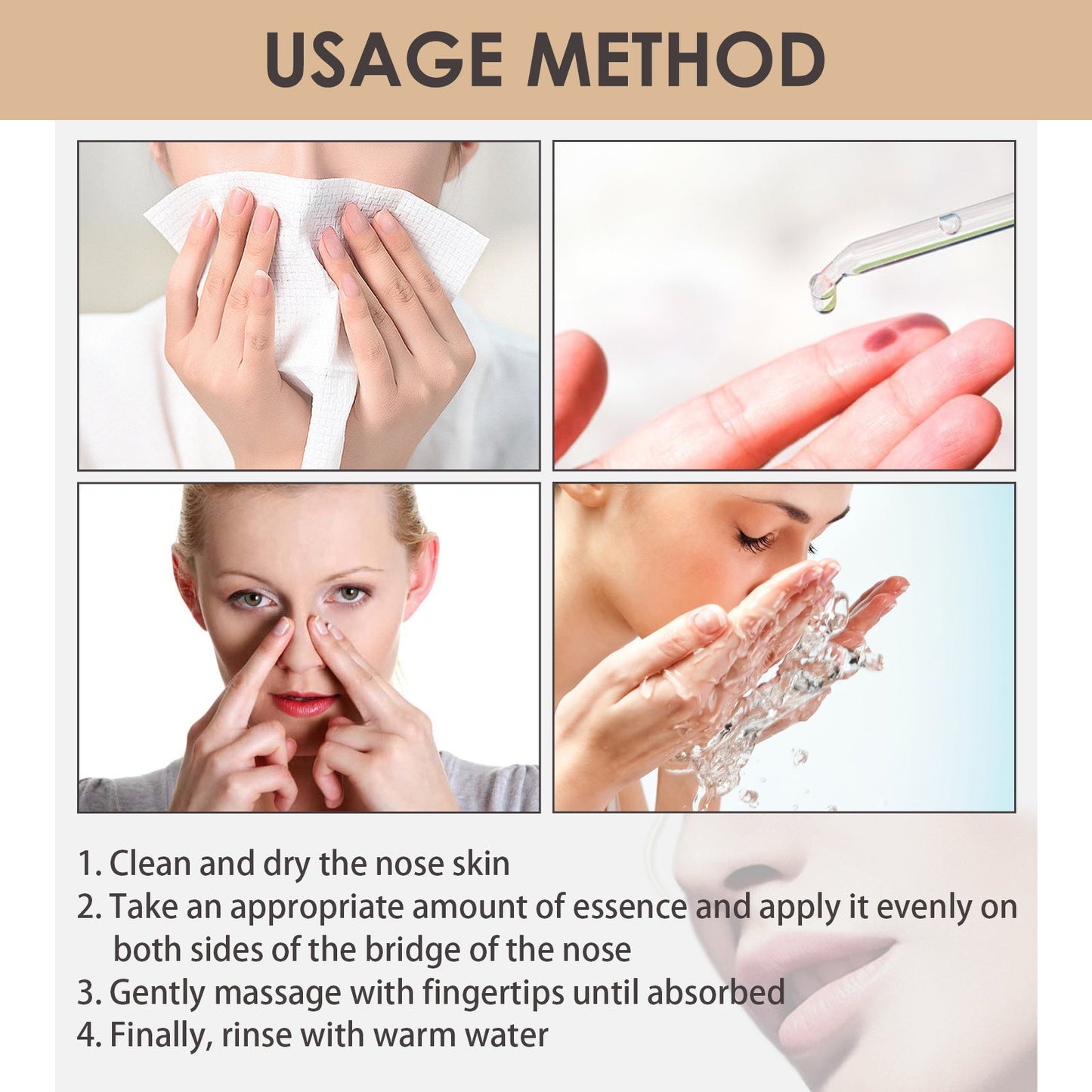 Jaysuing Nose Setting Serum, Nose Firming Massage Nose Straightening And Lifting Nose Bridge Beauty Nose Serum