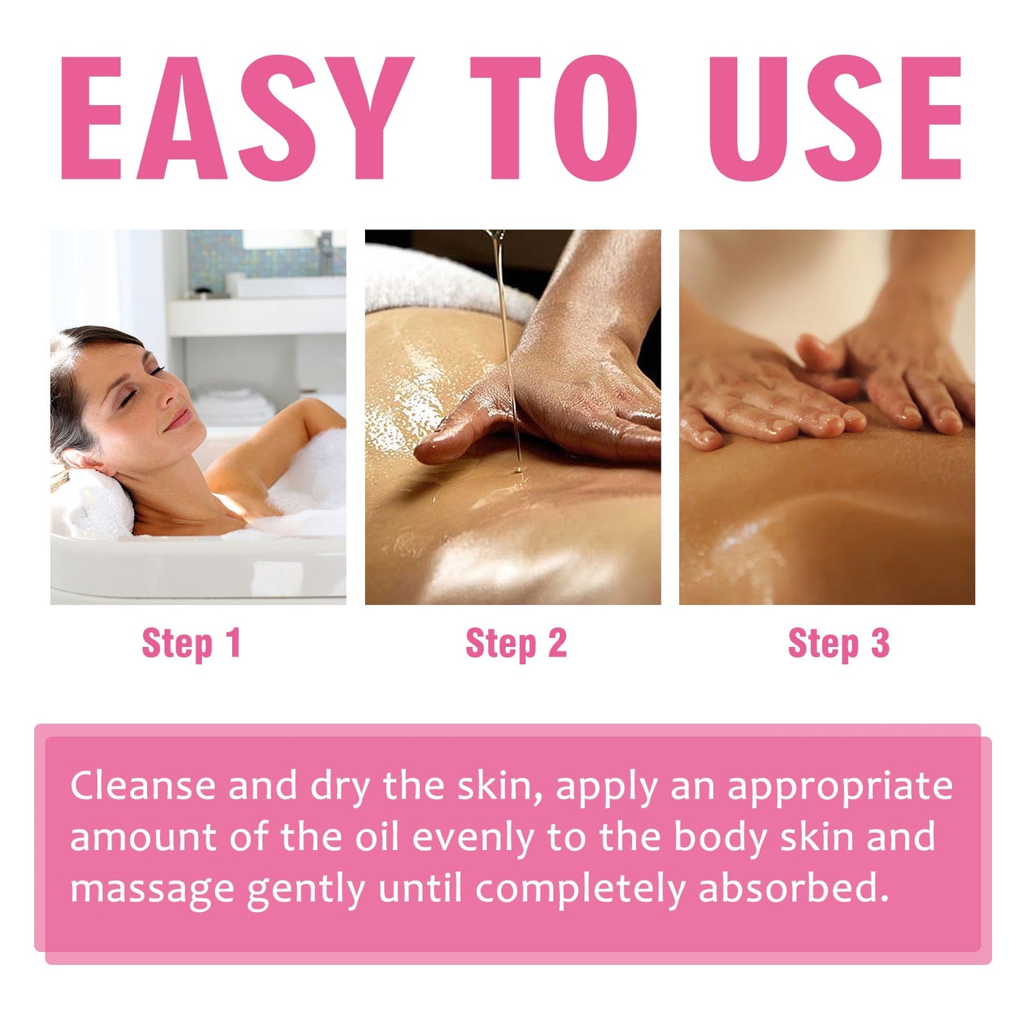 West&Month Body Care Oil Skin Dry Moisturizing Body Skin Firming Massage Essential Oil