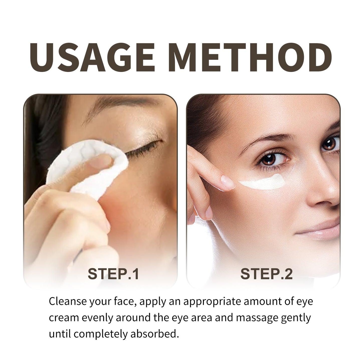 WIYUN Eye Care Cream Moisturizes The Skin Around The Eyes And Lightens Bags, Dark Circles, Fine Lines, Crow's Feet And Firming Eye Cream