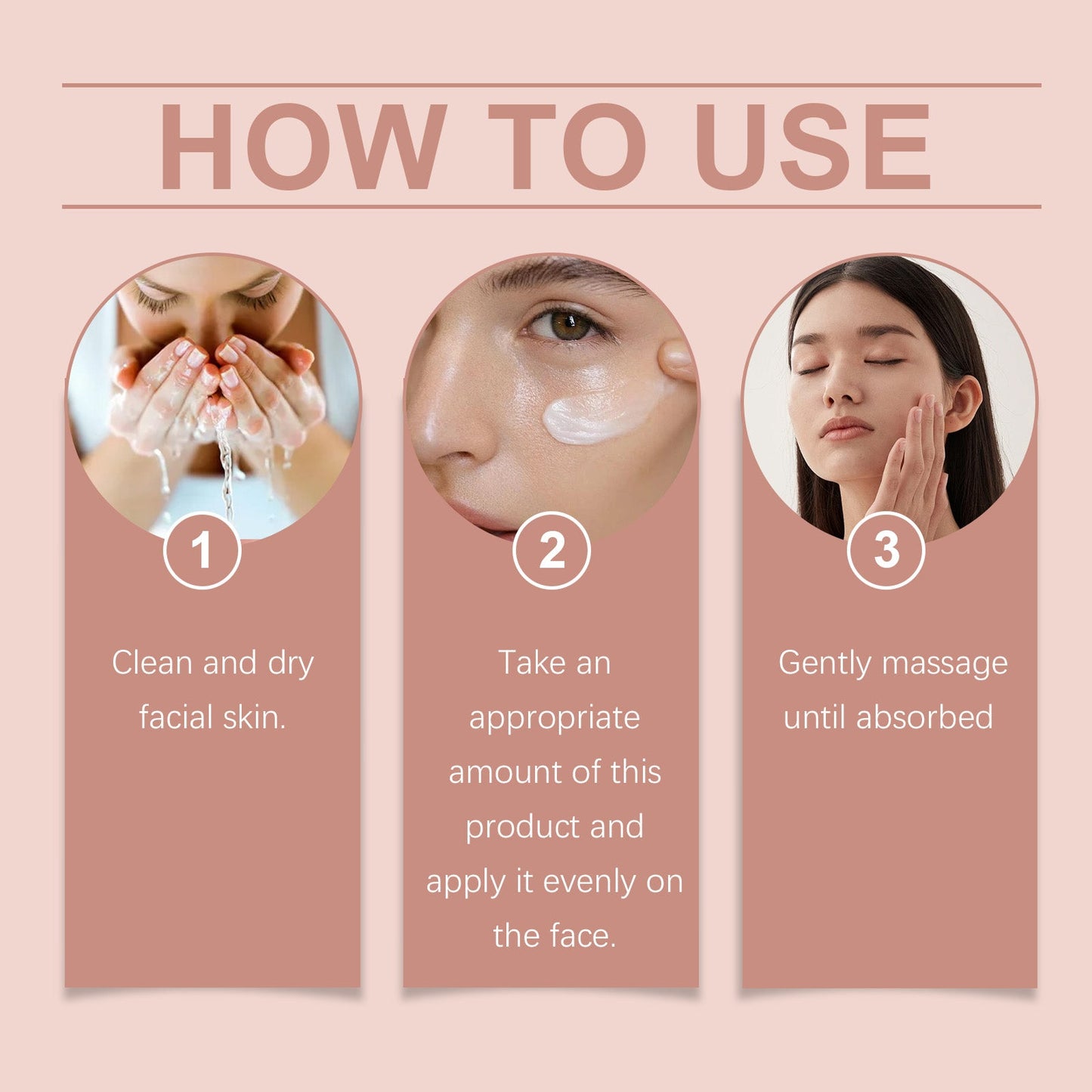 OUHOE Facial Care Cream Moisturizes And Moisturizes Facial Skin Daily Skincare Beauty Moisturizing And Brightening Care Cream