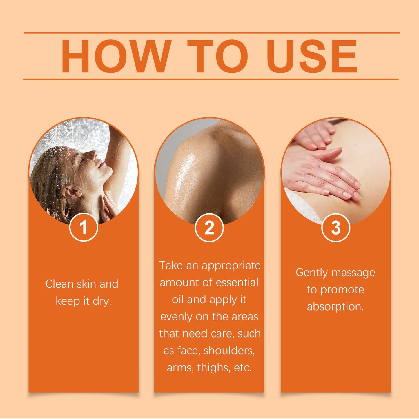 West&Month Papaya Body Care Oil, Body Massage And Moisturizing Body Skin Moisturizing Oil