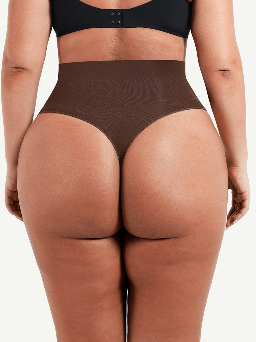 Eco-friendly Seamless Instant Smooth Shaping Thong Panties