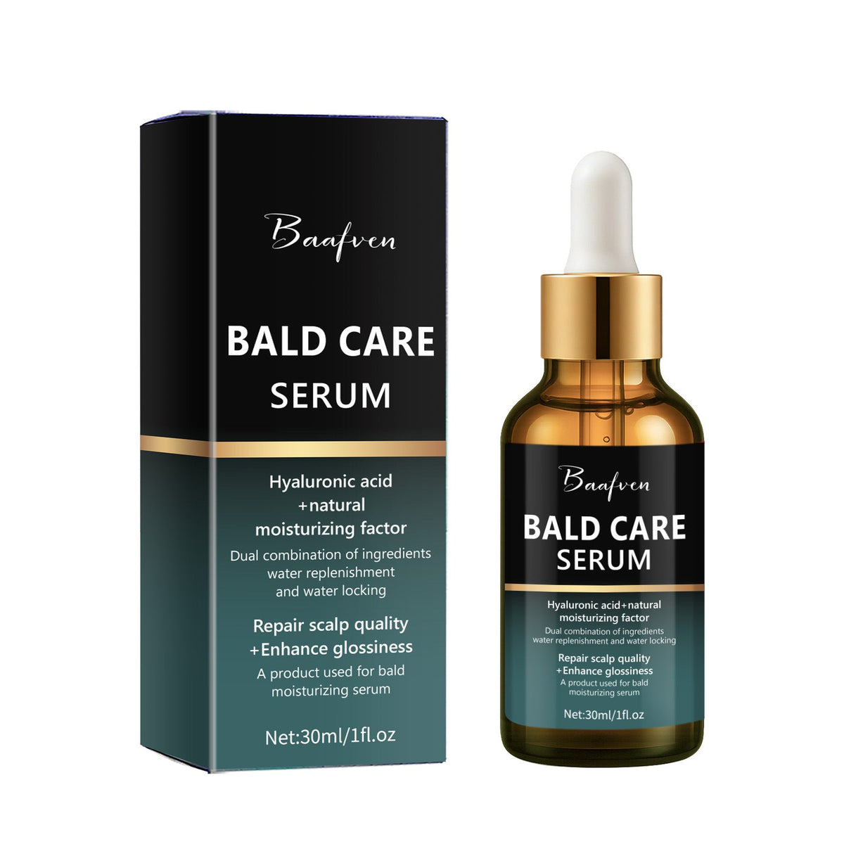 Cross-Border New Model Scalp Care Essence For Men, Moisturizing And Nourishing For Bald Heads And Shaving Skin, 30ml