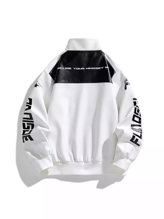 Men's Plus Size Casual Lightweight Zip Up Jacket