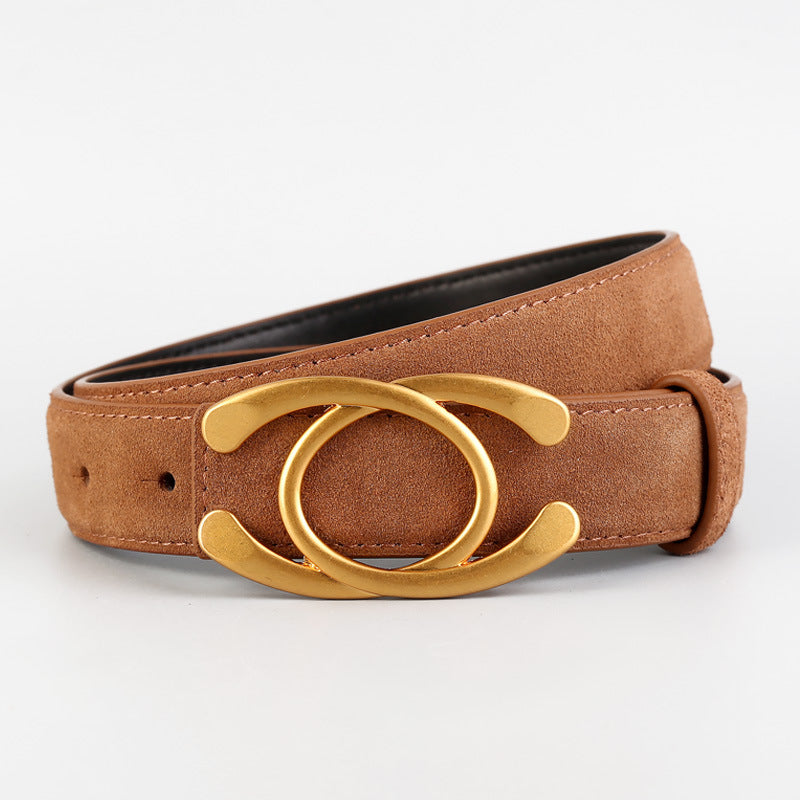 Golden Buckle Belt