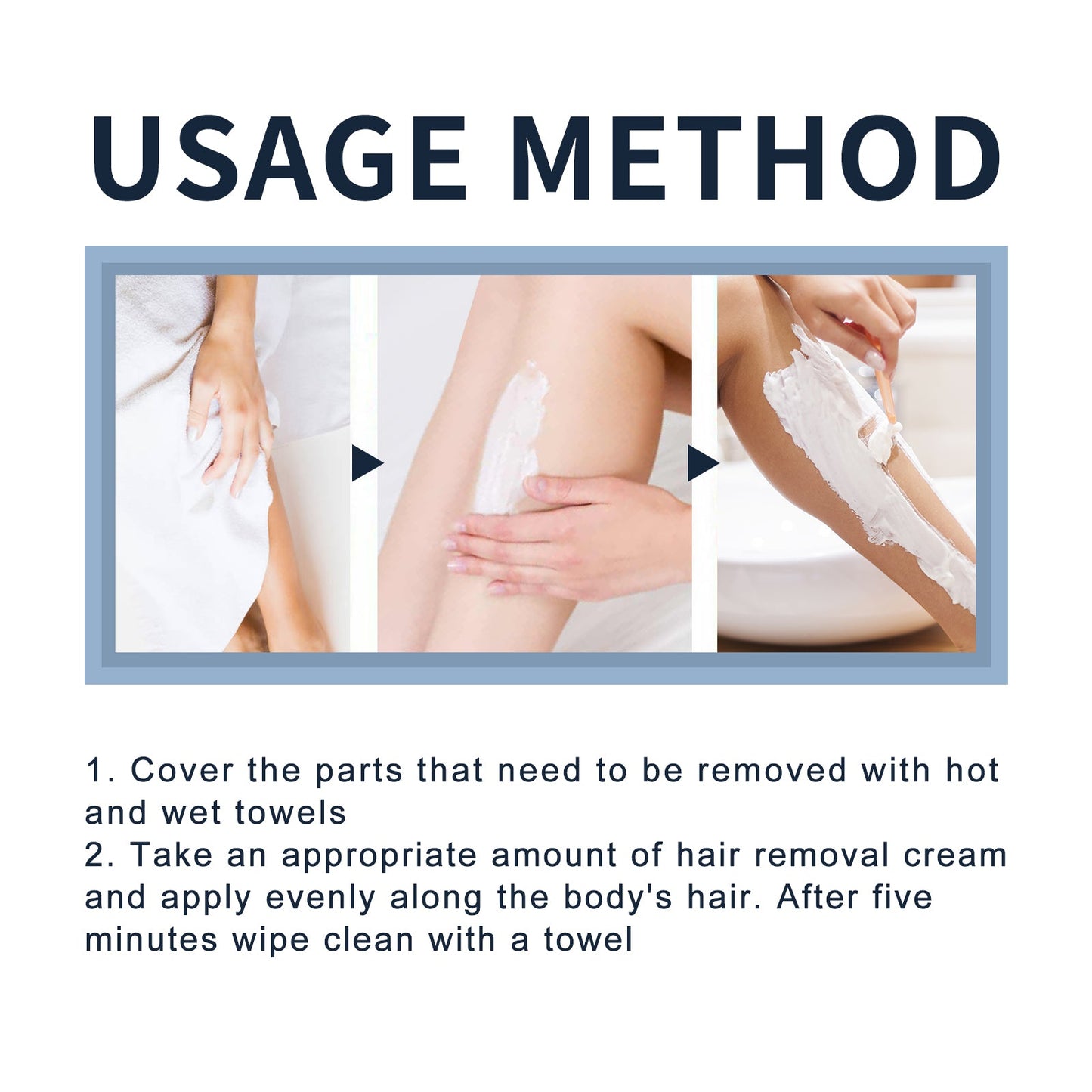 EELHOE Hair Removal Cream For Men, Underarm Hair Hands Hair Feet Hair Chest Hair Body Cleansing Mild Non-Irritating Hair Removal Cream