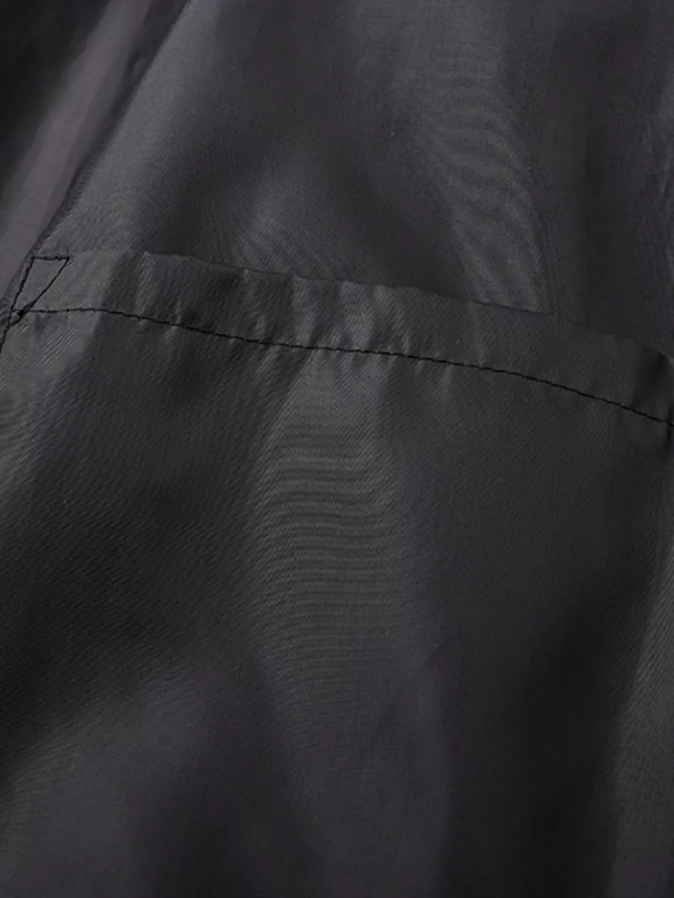 Men's Plus Size Zip Up Long Sleeve Jacket