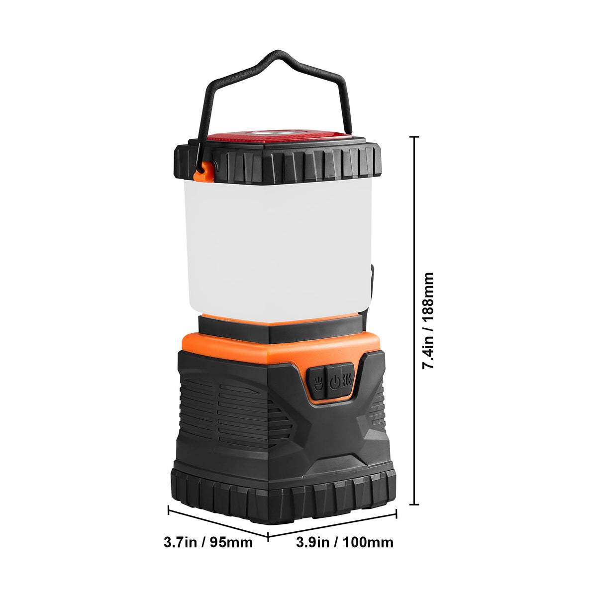 VEVOR LED Camping Lantern Battery Powered All-in-one For Exceptional Experience