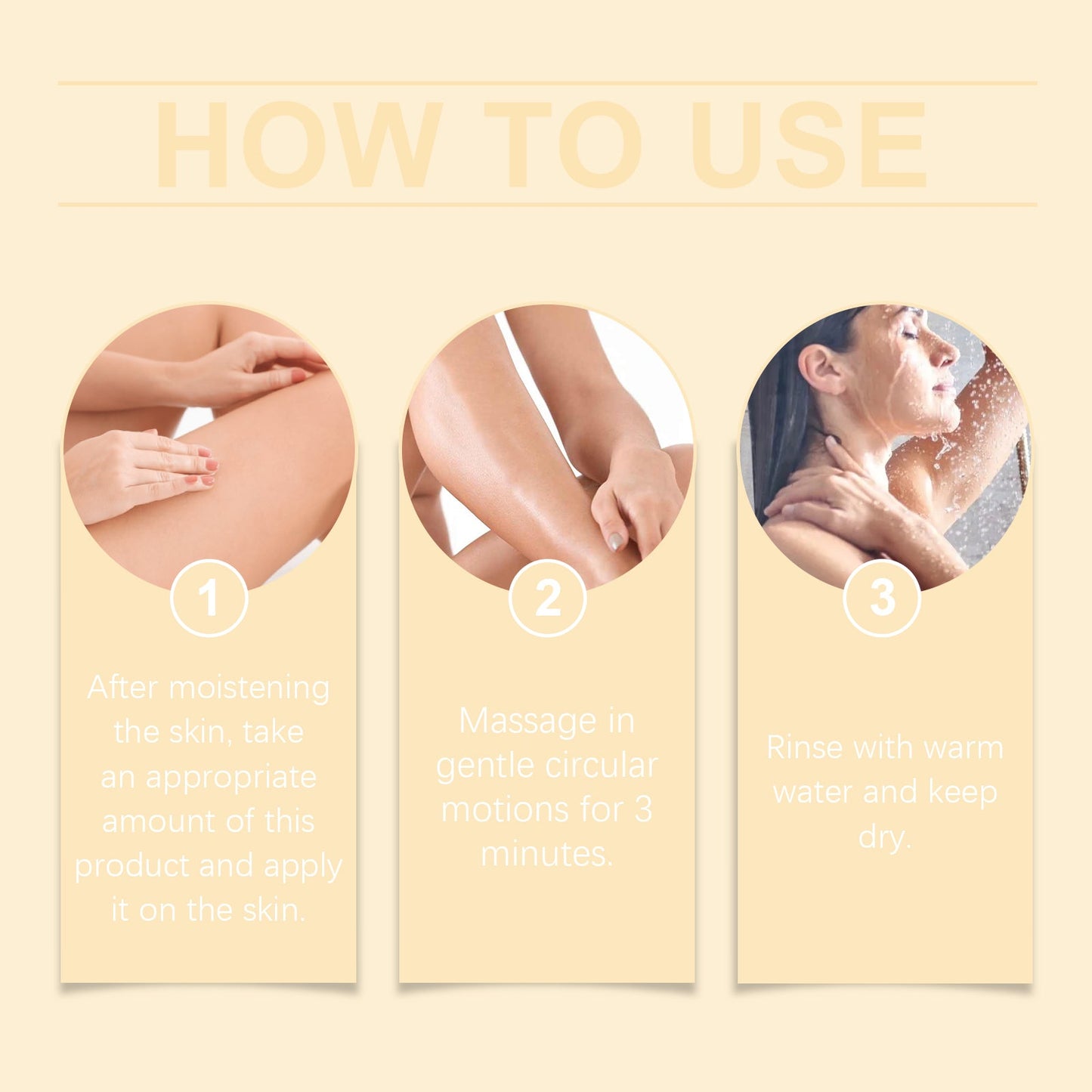 OUHOE Vanilla Body Scrub Gently Exfoliates And Nourishes Rough Skin