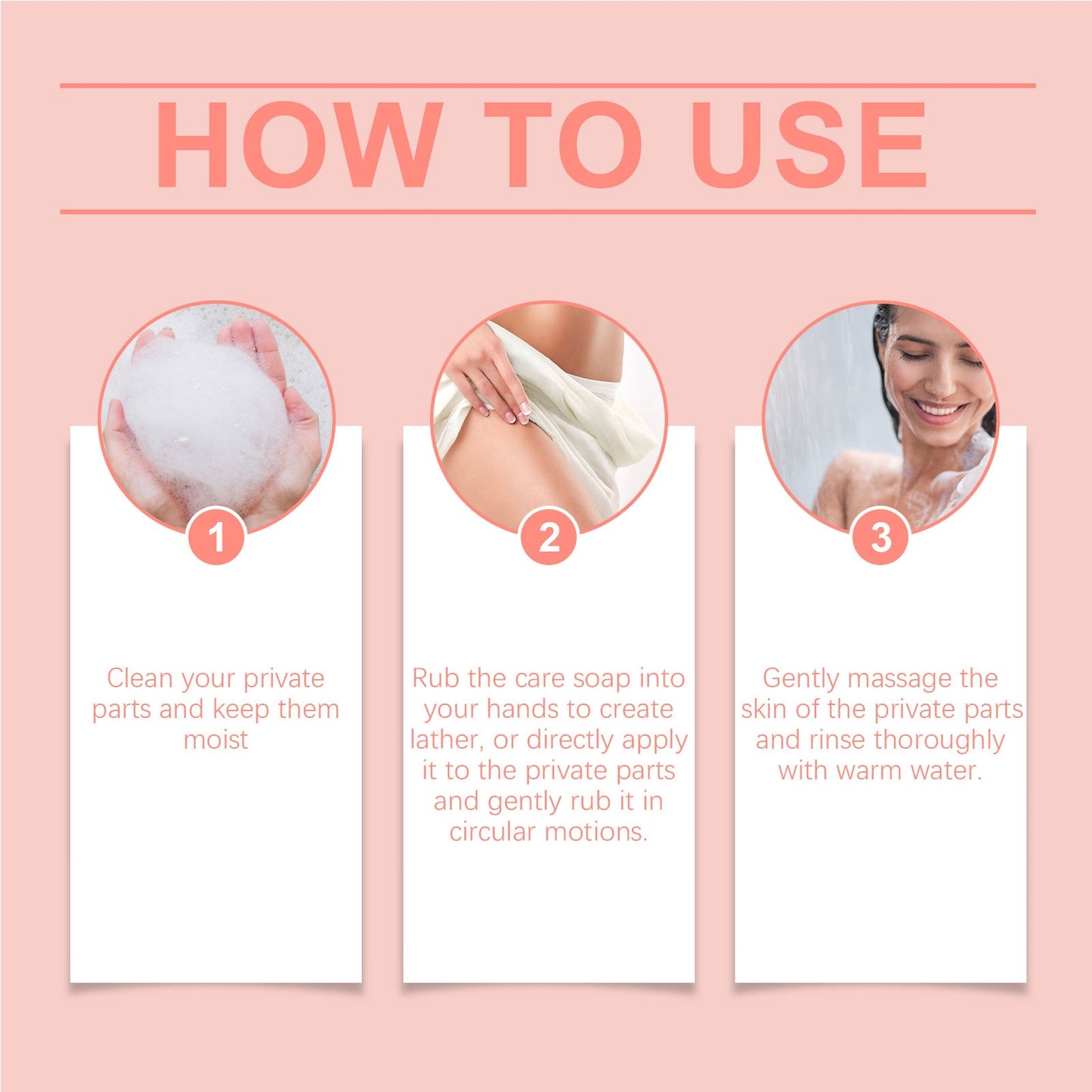 North Moon Women's Body Care Soap Gentle Moisturizing Clean Odor Refreshing Body Skin Care Soap