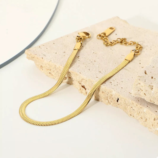 Stainless Steel Minimalist Chain Bracelet