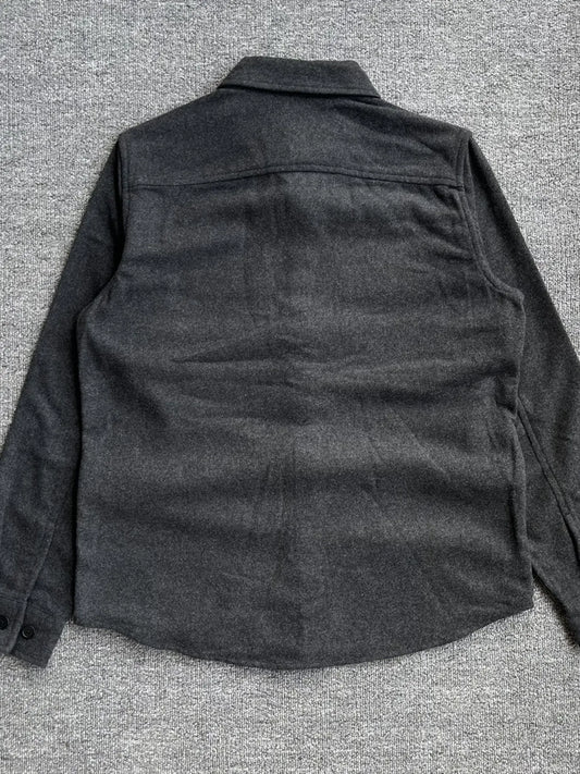Men's Button Up Long Sleeve Shacket