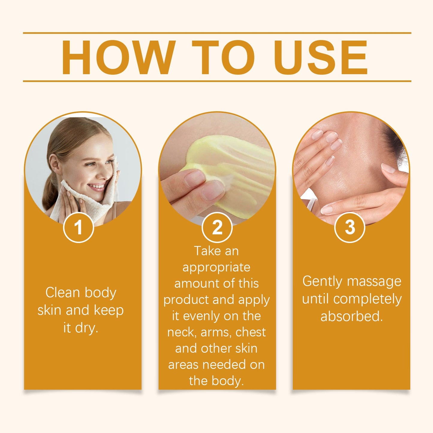 Houkea Firming Moisturizer Moisturizes, Hydrates, Lifts, Care For Skin, Softens, Brightens And Brightens Body Care Cream