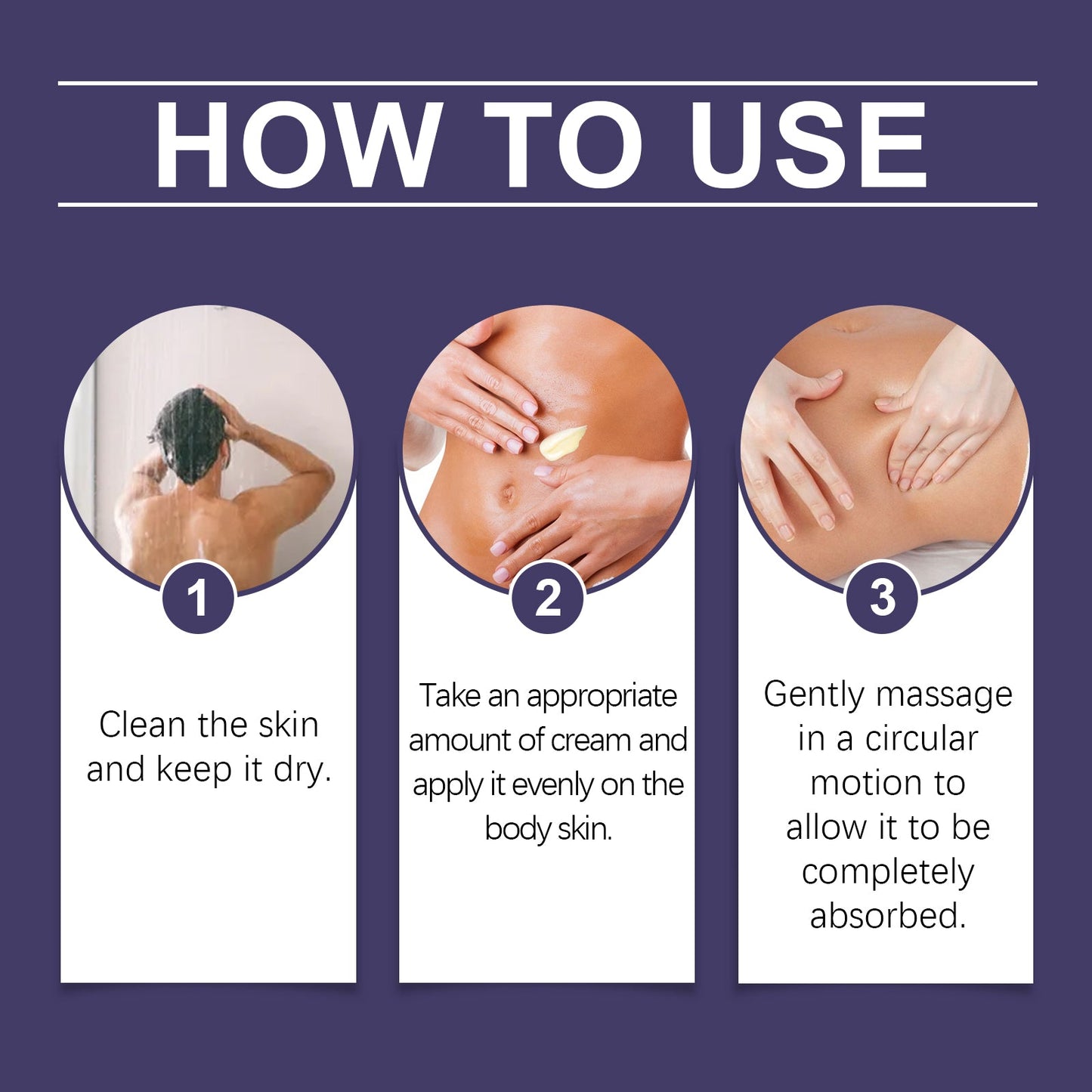 West&Month Body Massage Cream Hydrating And Moisturizing Arm Belly Body Massage Treatment Cream For Skin